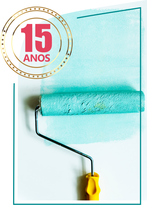15 anos de experiência - Moderna Pinturas